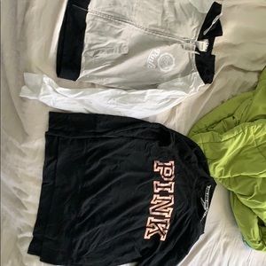 Two Victoria Secret PINK sweatshirts